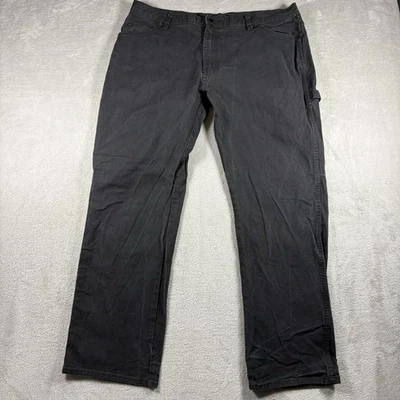 Vintage Dickies Pants Mens 38x32 Black Carpenter Distressed Straight Y2K #1381 - Image 1 of 4