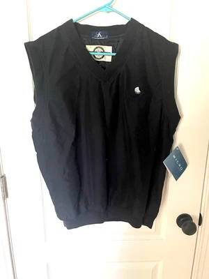 Chaleco North End Climate Wear para Hombres Cuello en V Talla M Negro Golf/Caminata Chaleco Foto 1 de 3