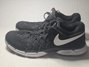 Nike Sneakers Uomo 11.5 Lunar Fingertrap TR Nero Bianco 898066-001 - Foto 1 di 13