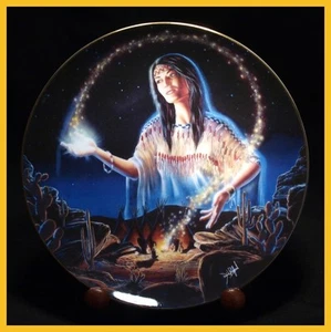 Royal Doulton - Franklin Mint - Maiden Of The Mystical Fire + COA Neuzustand - Bild 1 von 1