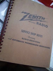 ENORME CD MANUAL DE TIENDA DE SERVICIO DE RADIO Y FONÓGRAFO ZENITH - Imagen 1 de 1