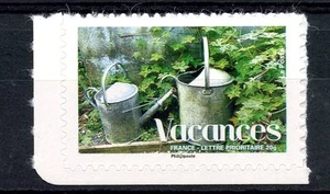 BRIEFMARKE / BRIEFMARKE FRANKREICH NR. 4193 ** URLAUBSMARKEN GIESSKANNEN / SELBSTKLEBEND - Bild 1 von 1