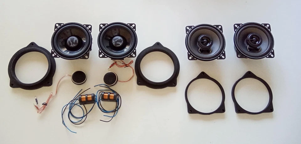 Kit 6 altoparlanti + adattatori per BMW Serie 3 F30 dal 2011 al 2019 - Immagine 1 di 1