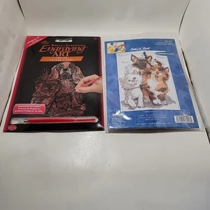 Craft Kits Copper Engraving Counted Cross Stitch New - Picture 1 of 5