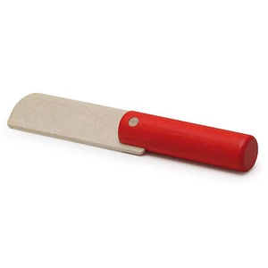 Wooden pretend role play food (Erzi) play kitchen, shop: Cook Chef Red Knife big - Picture 1 of 1