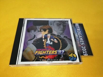 The King Of Fighters 97  Neo Geo  Neogeo CD SNK  SPINE CARD + REG CARD - Image 1 of 4