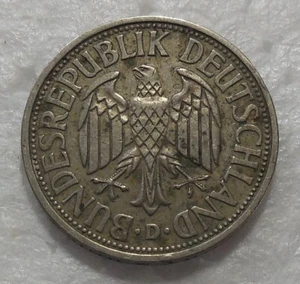 1951 D GERMANY 2 MARK COIN XF - Picture 1 of 2