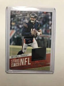 2019 Panini Prestige Mitchell Trubisky Stars of the NFL Relic Card - Picture 1 of 2