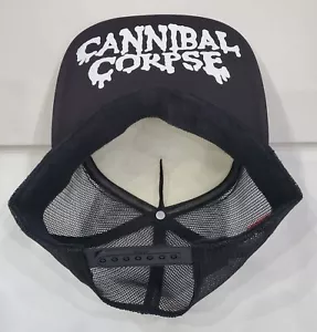 Metal Black Death Gothic Industrial Thrash CCorpse Mask Trucker Adjust - Picture 1 of 2