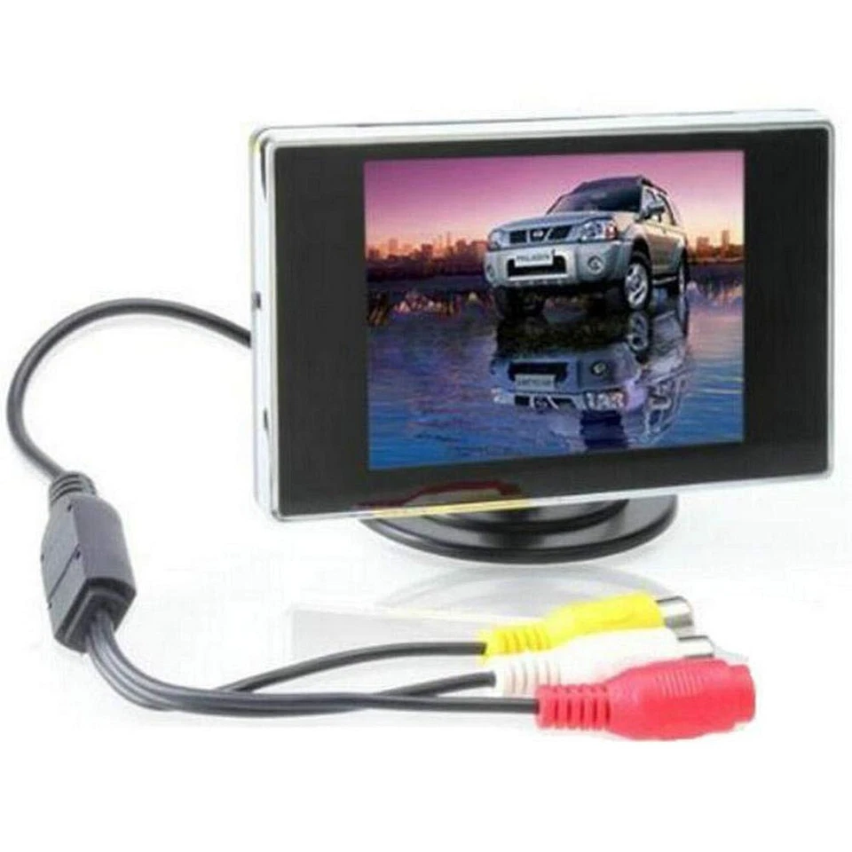 Indash DVD & Video Receivers 3.5 Inch TFT LCD Monitor for Car Automobile Voltage
