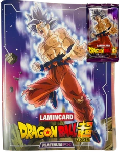 RACCOGLITORE + 1 BUSTINA LAMINCARD DRAGONBALL SUPER PLATINUM FX DIRAMIX