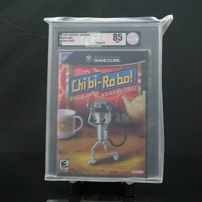 Nintendo GameCube - Chibi Robo [VGA 85 Near Mint+ Grade]  not WATA - Image 1 of 4