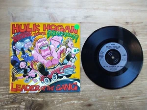 Hulk Hogan Green Jelly I'm The Leader of The Gang EX 7" Single Vinyl Record - Picture 1 of 2