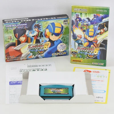 ROCKMAN EXE 5 Team of Colonel Gameboy Advance Nintendo 2092 gba - Image 1 of 4