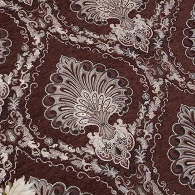 Толстая шенильная подушка чехол обивка материал жаккардовый диван ткань - Изображение 1 из 4