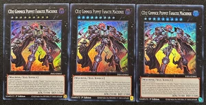 YUGIOH 3x CXyz Gimmick Puppet Fanatix Machinix - INFO-EN043 - Super Rare - NM - Picture 1 of 2