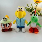 Anime Super Mario Bros Paper Goombella Yoshi Koops Plush Toy Birthday Gift Party
