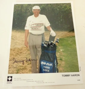 Tommy Aaron signiertes 8x10 Foto PGA Golfer - Bild 1 von 3