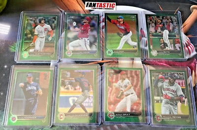 2022 Topps Ben Baller Chome GREEN REFRACTOR /99 You PIck - Image 1 of 2