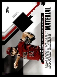 2024 Topps Serie 2 Major League Material #MLM2-ZGA Zac Gallen Parche Reliquia - Imagen 1 de 2