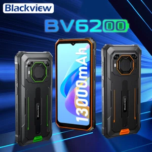 Global Version Blackview BV6200 64GB 13MP Rear Camera 13000mAh Dual 4G Android13 - Picture 1 of 15
