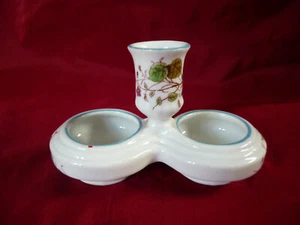 Historicismo cuencos de sal cuencos de sal saliere con soporte para palillo de dientes Centerpiece - Imagen 1 de 7