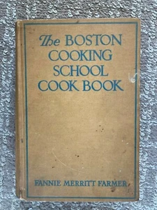 The Boston Cooking School Cook Book Fannie Merritt Farmer 1941 HC - Picture 1 of 4