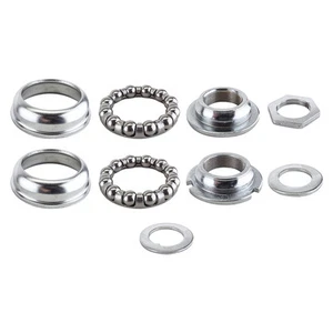 SUNLITE  BICYCLE 1 PIECE HEX 24tpi SILVER 65mm BOTTOM BRACKET CUP SET w/Bearings - Picture 1 of 1