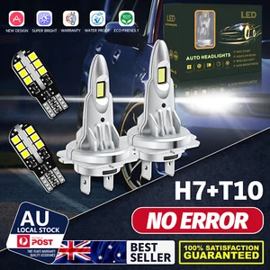 For HOLDEN CAPTIVA 2011-2014 H7+T10 LED Headlight Globes Kit H/LBeam 6500k - Picture 1 of 22