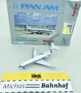 Herpa 512633 Boeing 727-100 Pan At N 1:500 Boxed HU4 Å - Picture 1 of 6
