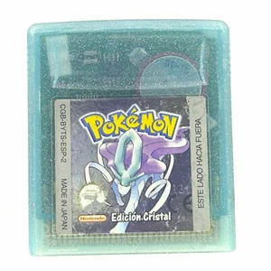 Pokemon Crystal Version ESP (Edicion Cristal) Nintendo Game Boy, 2001 Authentic - Picture 1 of 3