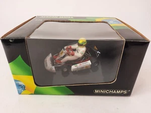 Minichamps Kart Paris Bercy #2 Ayrton Senna 1993 1/18 540091800 open box - Foto 1 di 3
