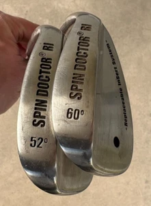Spin Doctor RI Golf Wedge 52, 60 Degree Steel Club Right Hand (2-Pack) - Picture 1 of 7