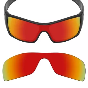 Lenti di ricambio hdhut per occhiali da sole Oakley Batwolf Fire polarizzate OO9101 - Foto 1 di 6