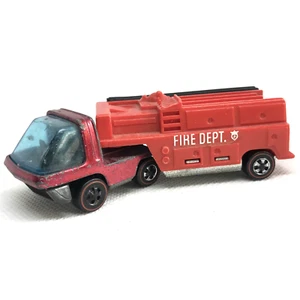 Hot Wheels Redline The Heavyweights Fire Engine Red 1969 Made In Hong Kong - Picture 1 of 11