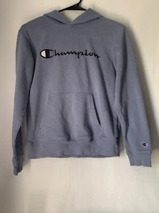 Boys Size Large Blue Champion Sweatshirt - Picture 1 of 5
