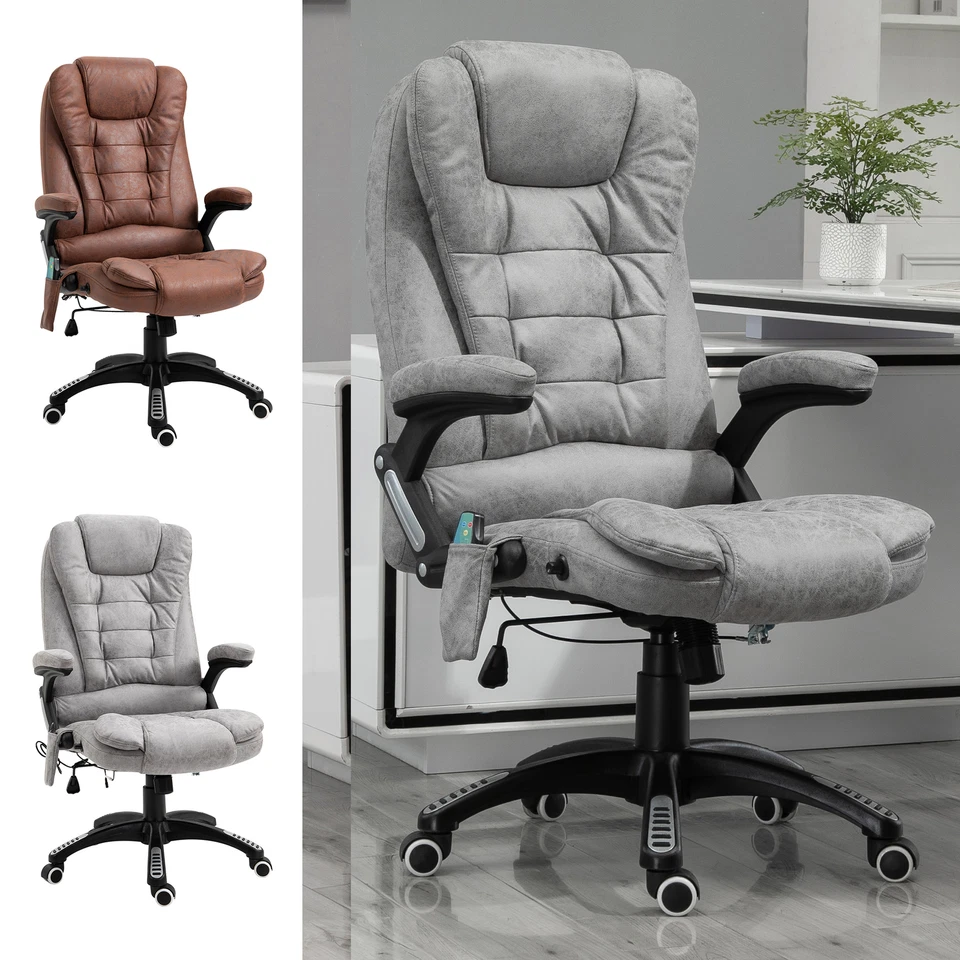 Executive Office Reclining Chair 135°w/ Heating Massage Points Relaxing