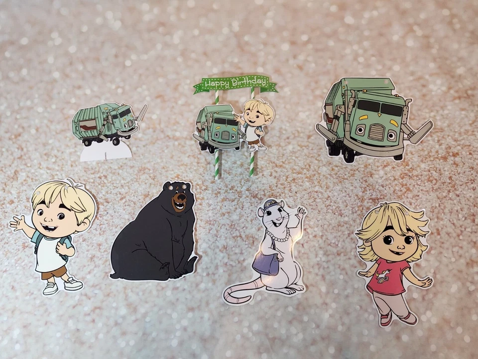 Trash Truck Birthday Decor - Image 1 of 1