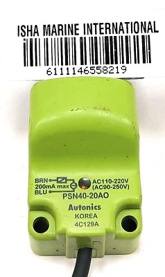Autonics PSN40-20AO Inductive Proximity Sensor 4C129A - Image 1 of 4
