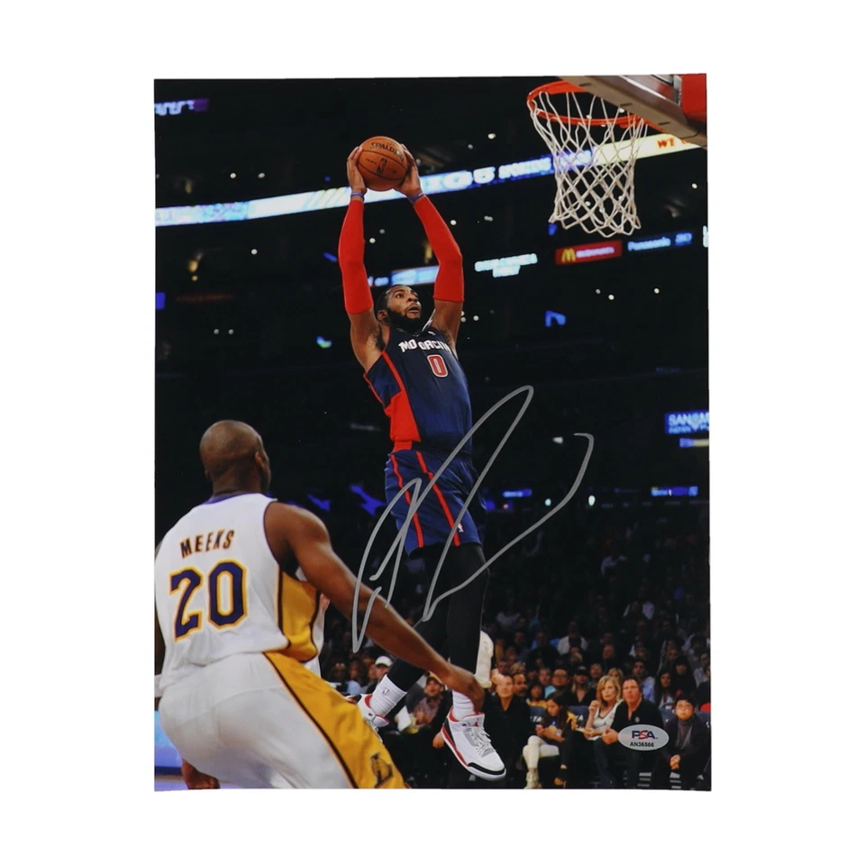 Andre Drummond Signed Pistons 11x14 Photo (PSA) - Image 1 of 1