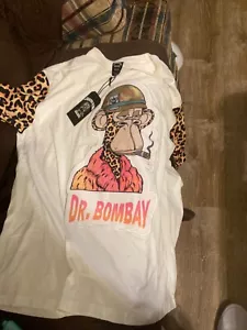 Death Row Records T Shirt Cheetah Leopard Print Size 3XL Men's Dr. Bombay NWT - Picture 1 of 5