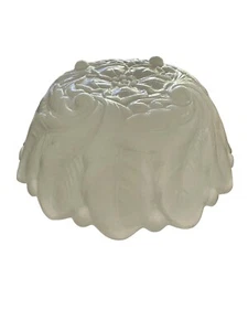 Indiana Milk Glass Wild Rose Berry Bowl Circa 1960s Vintage - Picture 1 of 7