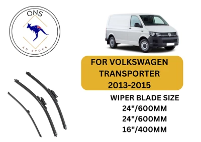 WIPER BLADES FOR VOLKSWAGEN TRANSPORTER( REAR TAILGATE) 2013-2015 - image 1 of 4