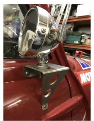 Classici Mini Acciaio Inox Mount Specchio Coppia Race Cooper - Immagine 1 di 4