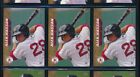Lot (3) 2013 Choice #12 Alex Hassan Pawtucket Red Sox (CO45) SWSW6