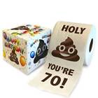 Funny Toilet Paper Roll Birthday Decoration 10Th-70Th Gifts For Women Men Gift