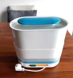 Philips Avent SCF285/02 Elektrischer 3-in-1 Dampfsterilisator, weiß/türkis - Bild 1 von 10