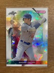 Hoja Vivid Shohei Ohtani #40 2023 cristal blanco prismático/6 SSP Dodgers MLB - Imagen 1 de 11