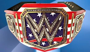 United States Wrestling Heavyweight Championship Belt Zinc Metal Adult Size - Picture 1 of 6