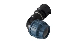 IBC Container Anschluss Winkel - Stück für 40mm Rohr Regenwassertanks 1000L #46 - Bild 1 von 5